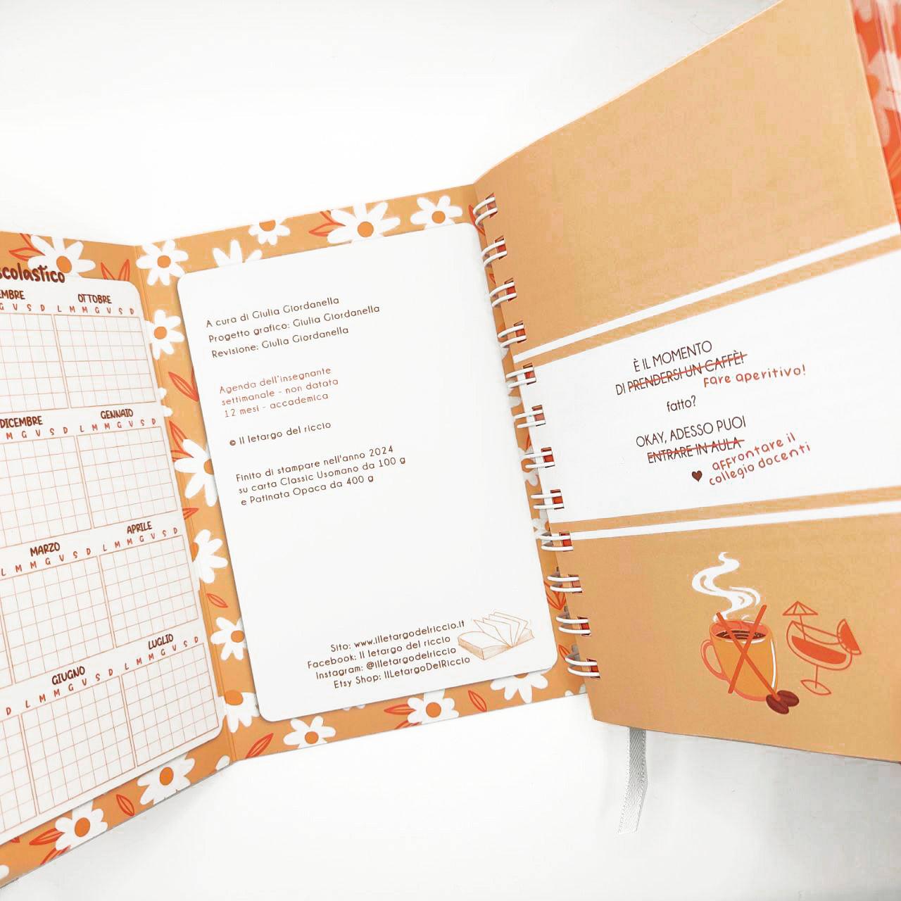 Agenda dell'insegnante personalizzabile