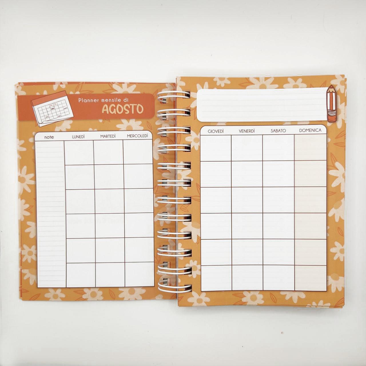 Agenda dell'insegnante personalizzabile