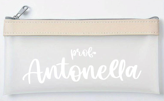 Astuccio personalizzabile per insegnanti, maestre e professori