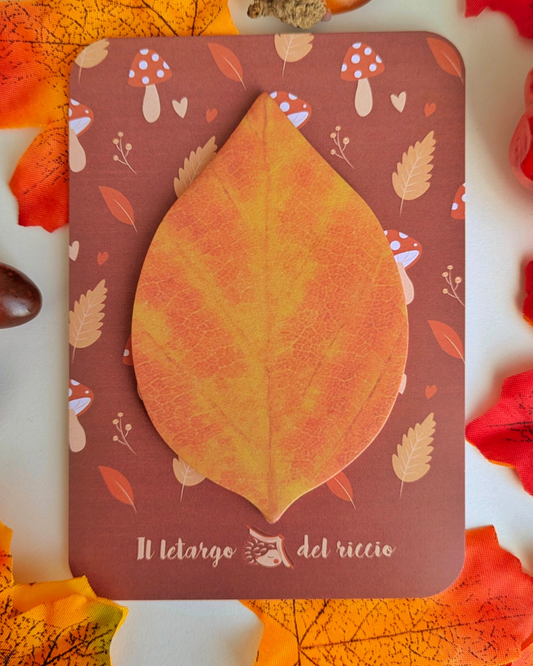 Post-it foglia autunnale