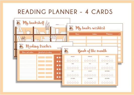 READING PLANNER - book tracker