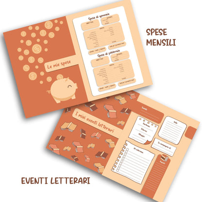 Agenda per i lettori 12 mesi