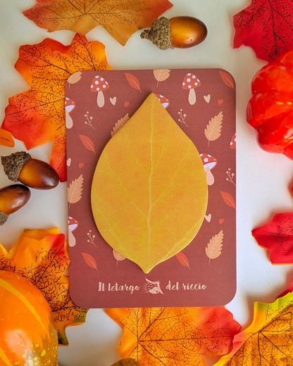 Post-it foglia autunnale
