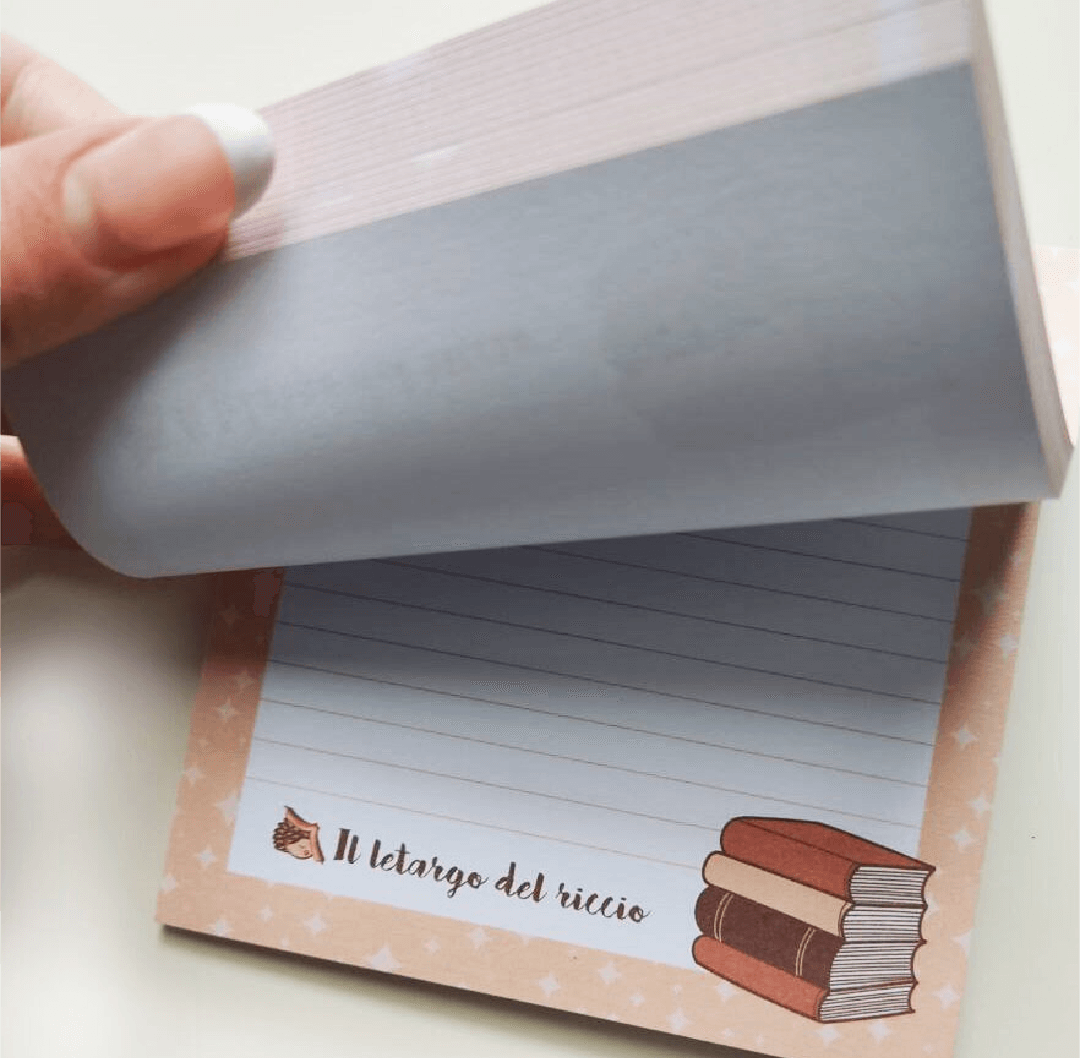 Mini blocco note quadrato