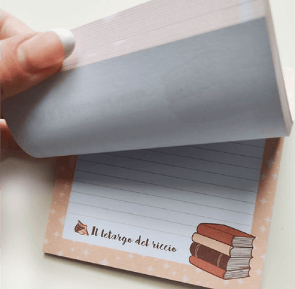 Mini blocco note quadrato
