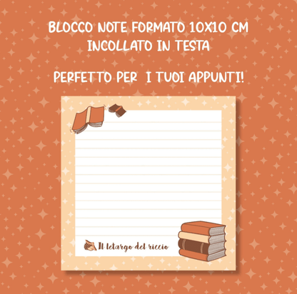 Mini blocco note quadrato
