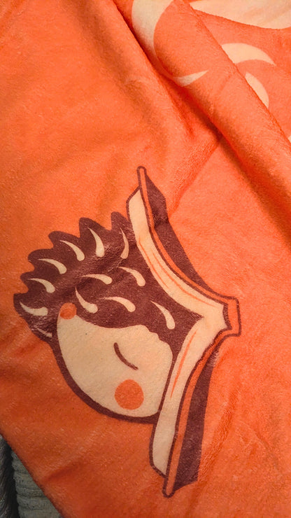 Coperta in pile invernale con scritta Mentre Leggo È Sempre Un Po' Natale – plaid morbido per lettori regalo di Natale